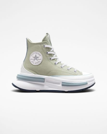 Men's Converse Run Star Legacy CX High Top Shoes Olive | AU C8354L